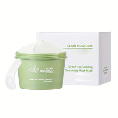 Green Tea Face Mask Kaolin Clay Mud Mask for Blackhead Removal and Exfoliation
