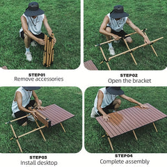 Portable Outdoor Folding Table for Picnic Camping