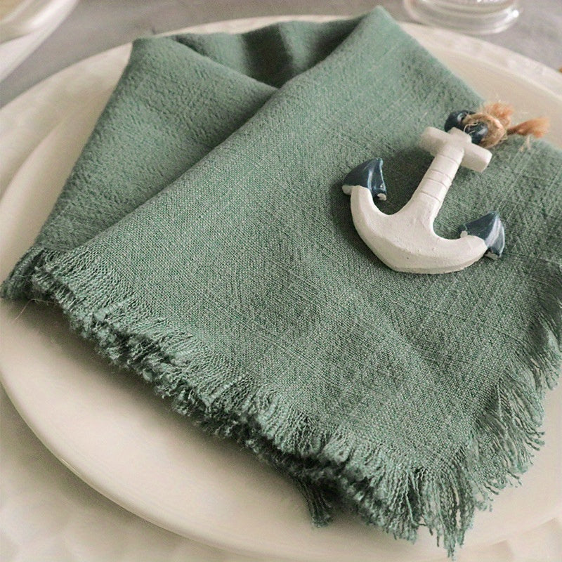 Soft Linen Cotton Napkins for Dinner Tea and Parties - Home Decor and Festivals