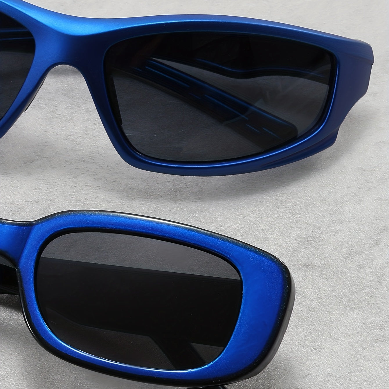 2 Pairs Men's UV Resistant Sunglasses for Outdoors Sports Driving