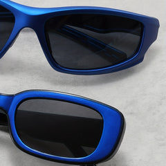 2 Pairs Men's UV Resistant Sunglasses for Outdoors Sports Driving