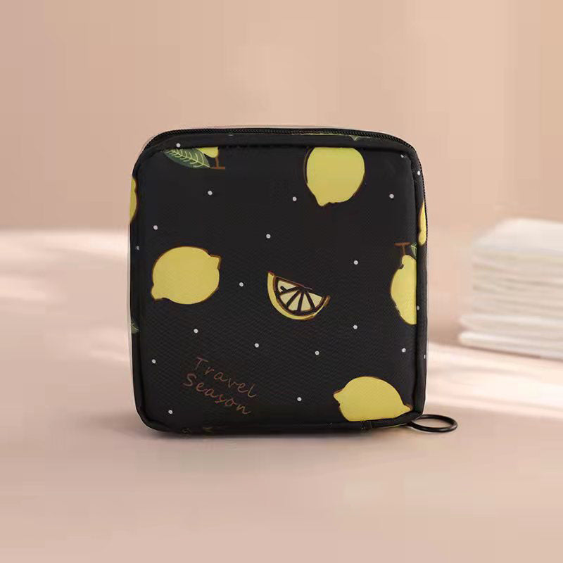 Cute Sanitary Napkin Storage Bag - Student Portable Pad Holder