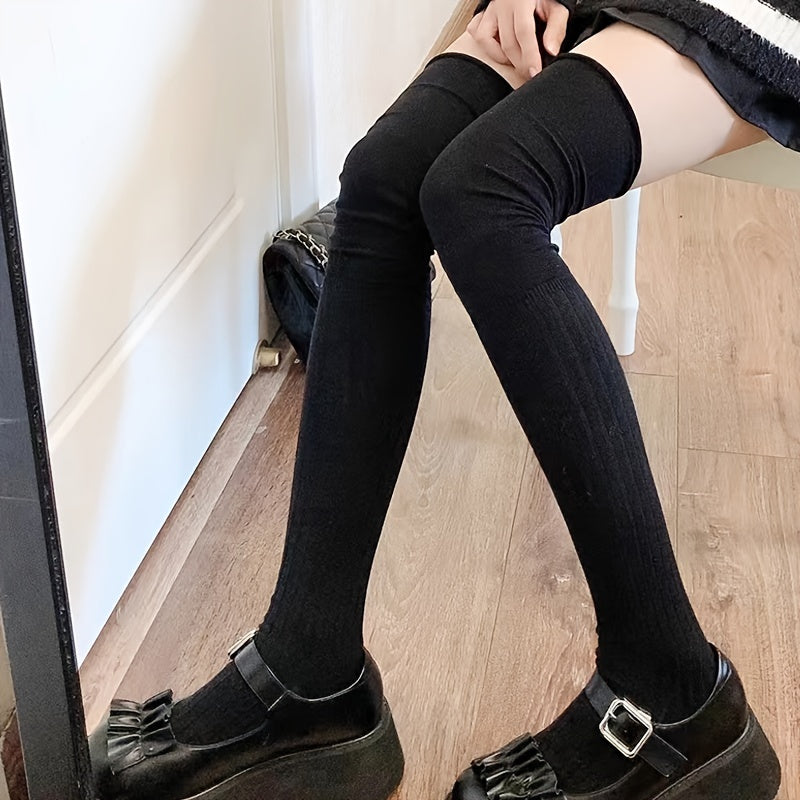 Thigh High Socks Over The Knee Stockings