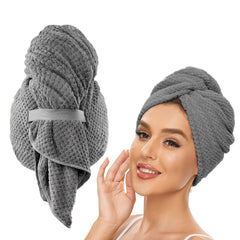 Microfiber Hair Drying Towel Quick Dry Cap