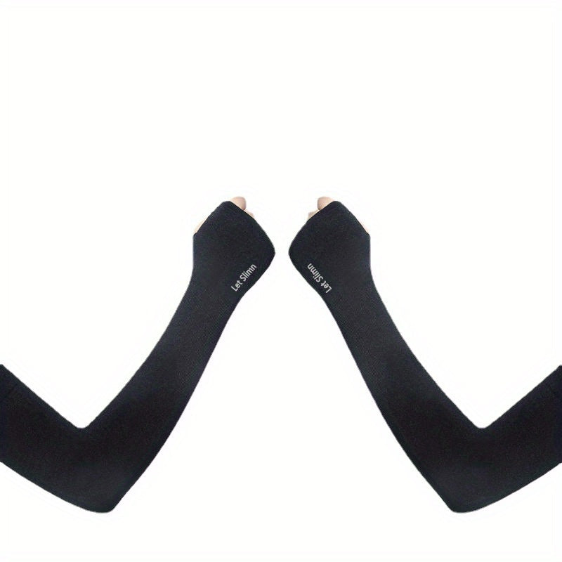 Sunscreen Ice Sleeves UV Protective Long Arm Sleeves