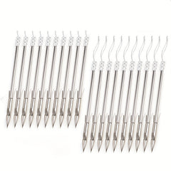 5pcs Stainless Steel Fish Dart Integrated Fishing Tackle