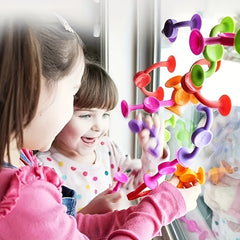 Colorful Suction Cup Building Blocks Sensory Toys