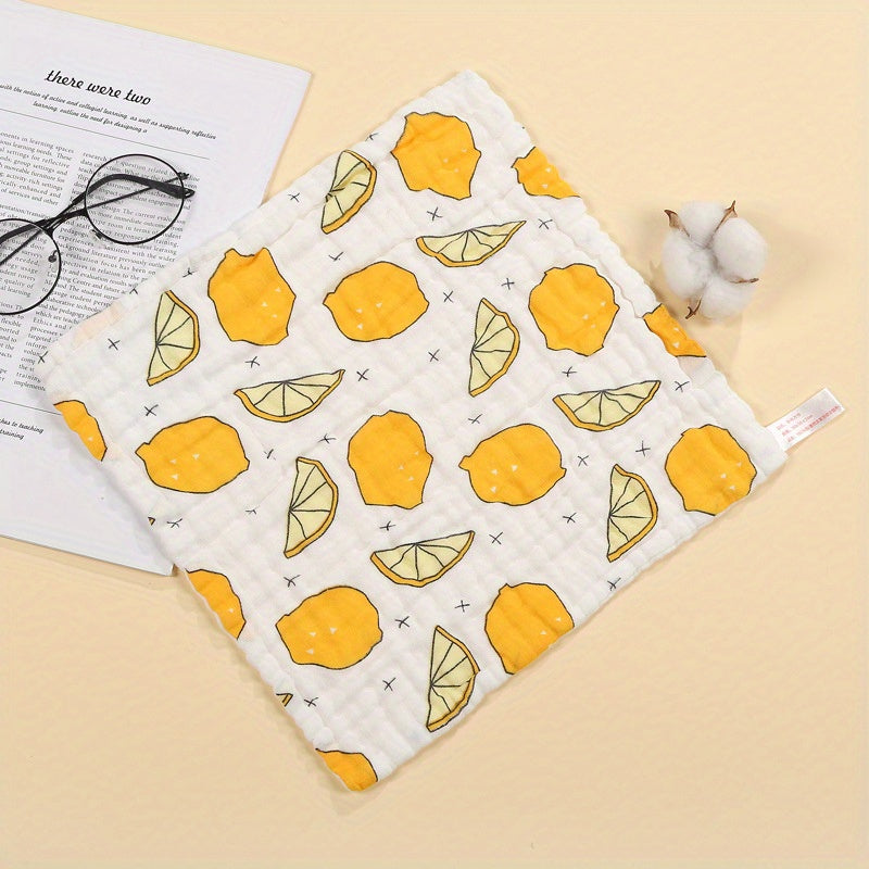 Baby Toddler 6 Layer Cartoon Bib Towel