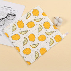 Baby Toddler 6 Layer Cartoon Bib Towel