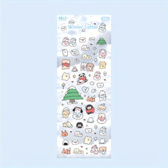 1pc PET Flash Film Gukat Stickers 6 7In 2 8In Cartoon Decoration Stick
