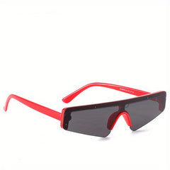 Y2K Mirrored Sports Sunglasses UV400 Sun Shades