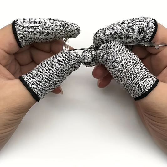 10pcs Cut Resistant Finger Cots Kitchen Work Protection