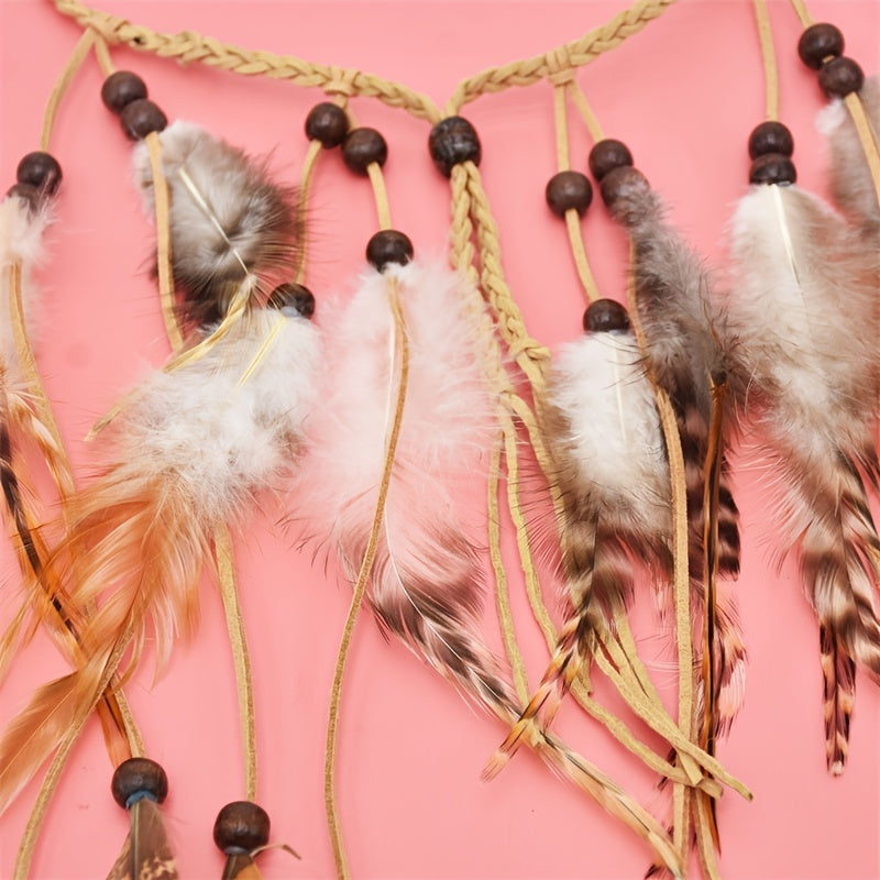 Boho Style Headband With Tassel Headpiece