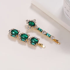 Shining Rhinestone Hair Clip Non Slip Hair Accessory