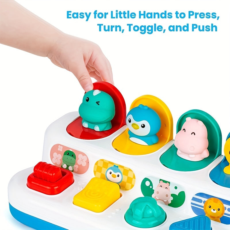Pop Up Pals Animal Shaped Toy for Babies 18 Months