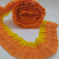 3M Wrinkled Paper Roll Flower Ribbon Background Decoration