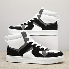 Men's High Top Lace Up Stylish Sneakers