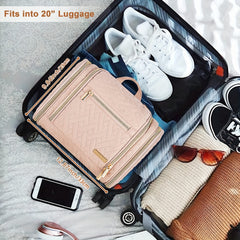 Large Travel Toiletry Bag Water resistant Makeup Organizer