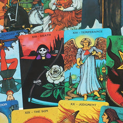 Morgan Greer Tarot Toy English Version Board Game with PDF Guidebook