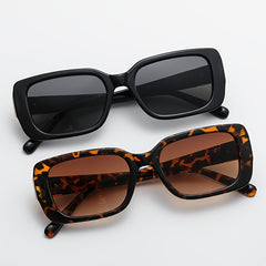 Vintage Oversized Square Sunglasses Women Sun Protection Lenses