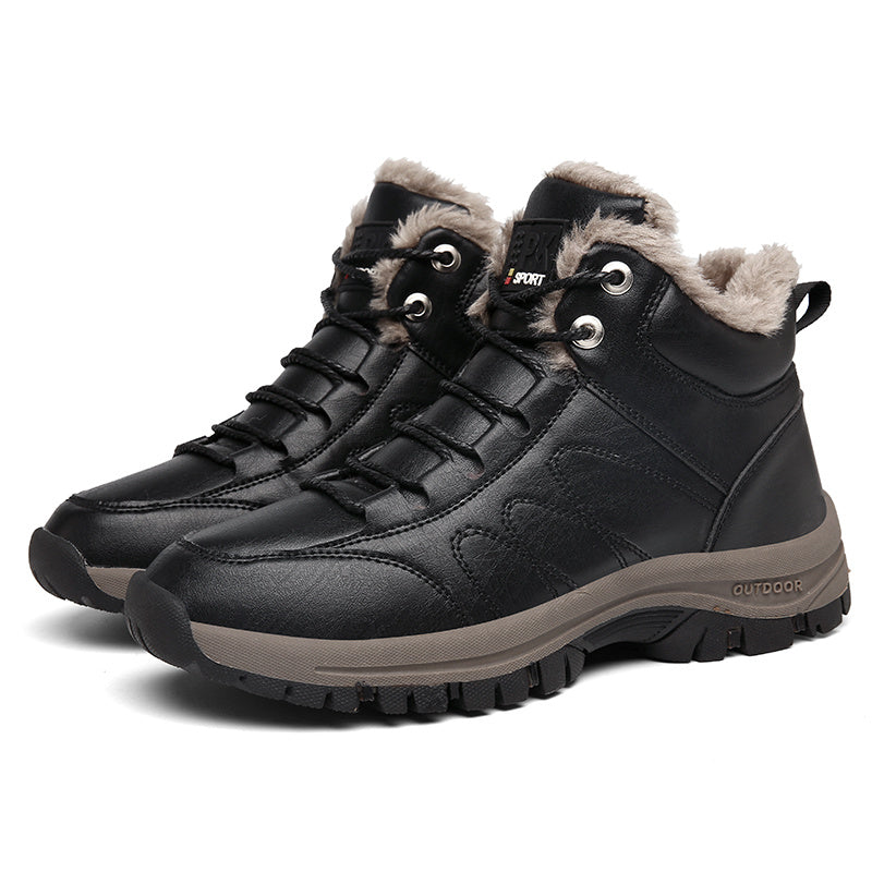 Men's Snow Boots Outdoor Hiking Shoes Non Slip Wear Resistant Shoes
