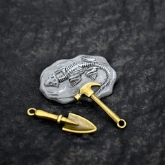 1:12 Scale Dino Excavation Set Miniatures for Dollhouse