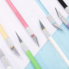 1pc DIY Carving Hand Account Paper Cutting Pen