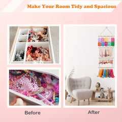 Baby Hair Bow Organizer Wall Hanger