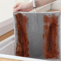10pcs Waffle Square Plaid Dish Cloths Soft Absorbent Towels