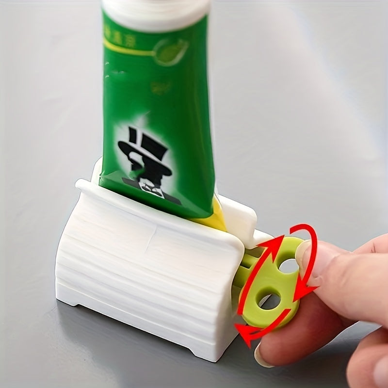 3pcs Rolling Tube Toothpaste Squeezer & Holder
