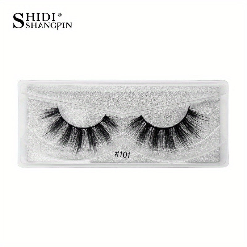 Soft & Fluffy 3D False Eyelashes for a Natural Look