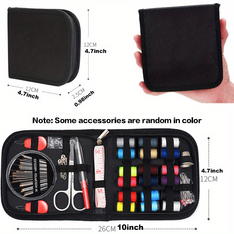 Adults Beginner Sewing Kit with Needles Thimble Craft Tools