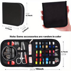 Adults Beginner Sewing Kit with Needles Thimble Craft Tools