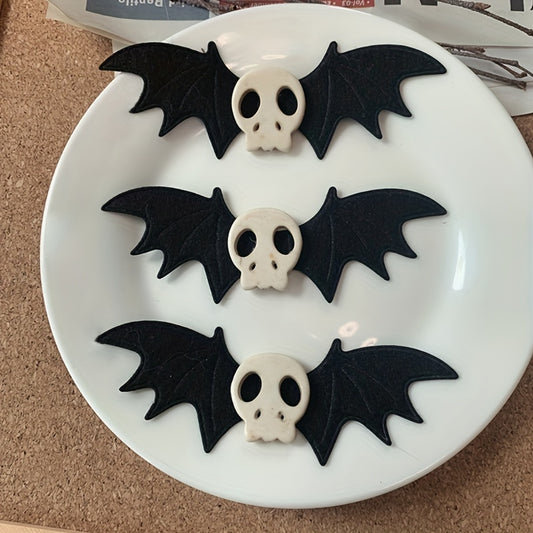 Halloween Hair Clip Bat Skull Duck Billed Clip Women Girls Party Cosplay Costume
