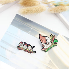 Bird Zinc Alloy Pin for Men