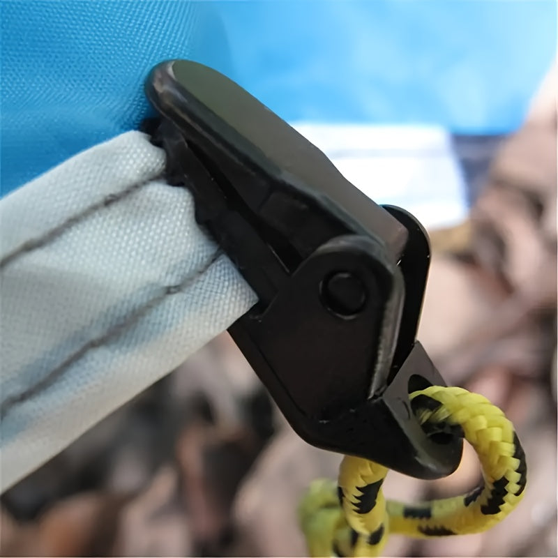 10pcs Tent Clip for Camping and Hiking Adjustable Buckle