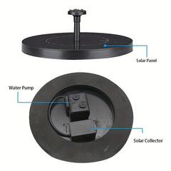 Upgraded 3 5W Solar Fountain Pump Floating Solar Powered Fountain Pump