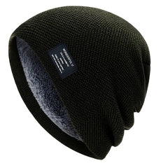 Stay Warm This Winter Knit Hats with Plus Velvet