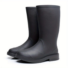 Women's Waterproof Non-slip Rain Boots Lightweight Rubber Shoes