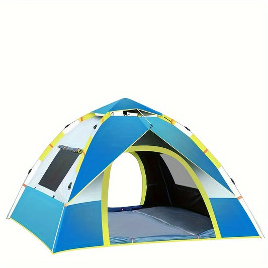 Quick Opening UV Protection Camping Tent For 2-4 People