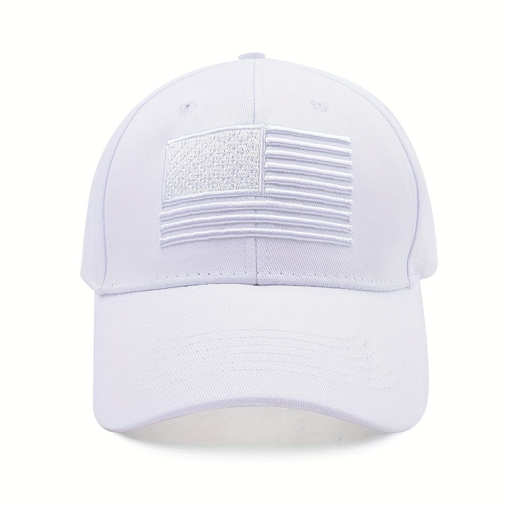 Flag Embroidery Baseball Cap Patriotic Independence Dad Hat