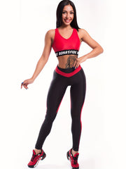 Seamless High Waist Yoga Leggings Slim Fit Workout Pants