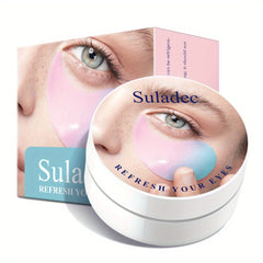 60Pcs Red Pomegranate Sakura Hyaluronic Acid Eye Gel Patch