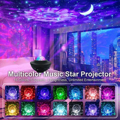 Galaxy Projector Lights with Music Speaker & Remote Control