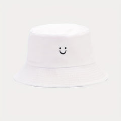 Versatile Bucket Hat With Double Sided Faces Sun Hat