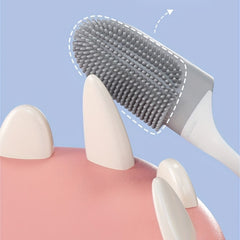Silicone Pet Finger Toothbrush Soft Bristle Dog Toothbrush