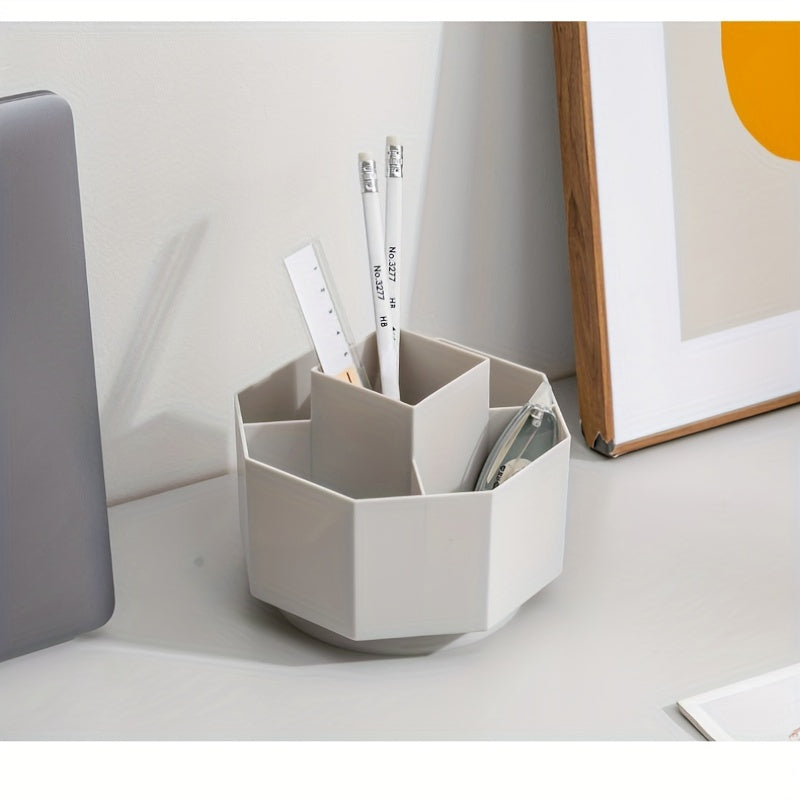 Rotary Pen Holder Desktop Stationery Storage Box Student Storage Box