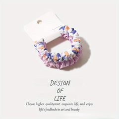 Colored Hair Ties Hair Rings Hair Rope Ponytail Holder Hair Accessories
