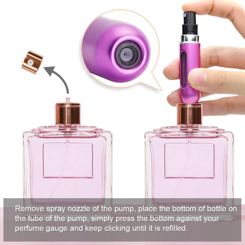 1pc Matte Glass Perfume Atomizer Spray Bottle