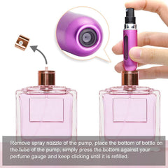 1pc Matte Glass Perfume Atomizer Spray Bottle